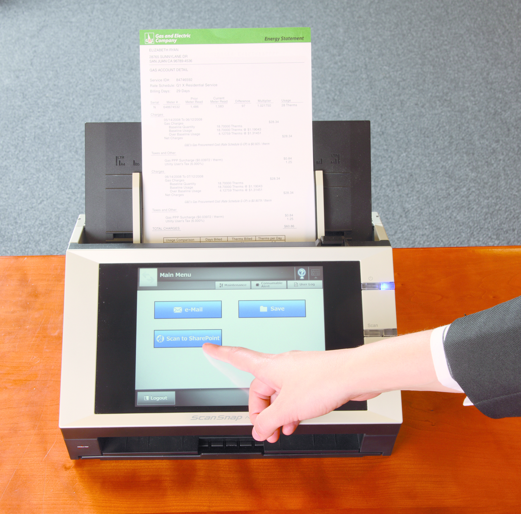 Fujitsu ScanSnap N1800 – image 3