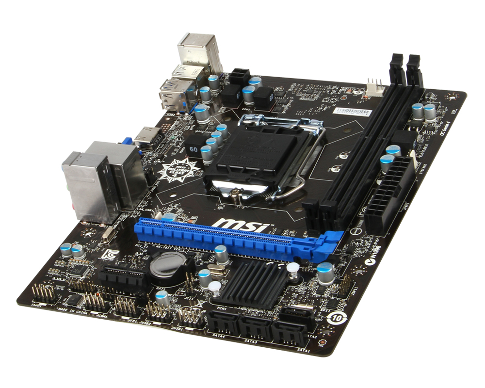 MSI B85M-E33 Intel® B85 LGA 1150 (Socket H3) micro ATX – image 2