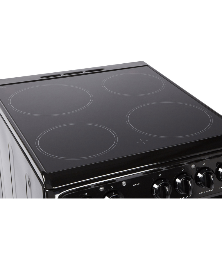 Hotpoint HAE51KS cooker Freestanding cooker Electric Ceramic hob Black – image 3
