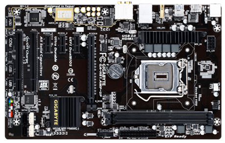 GIGABYTE GA-H81.AMP-UP motherboard Intel® H81 ATX – image 1