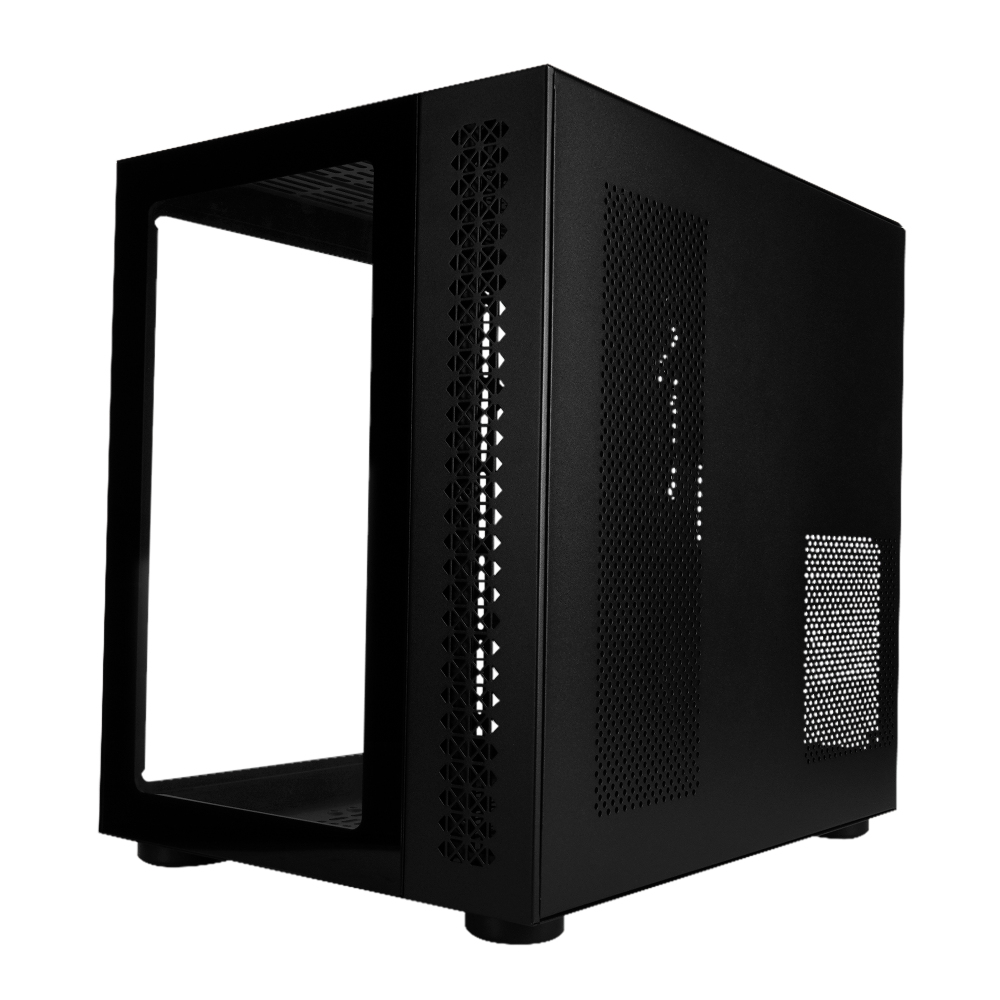 Gabinete Gamer Game Factor CSG700 - ATX/EATX/M-ATX/ITX - Panel Lateral - Negro - CSG700-BK