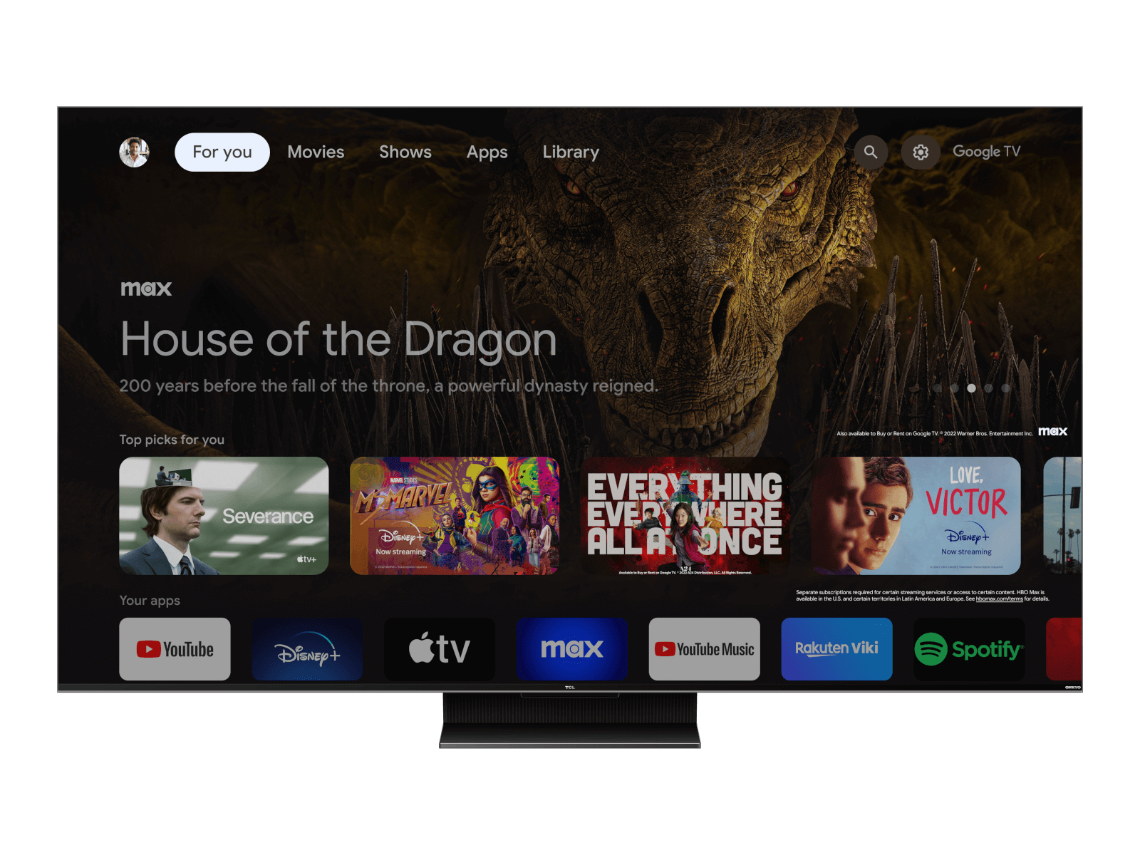 TCL C80 75C809 TV – image 5