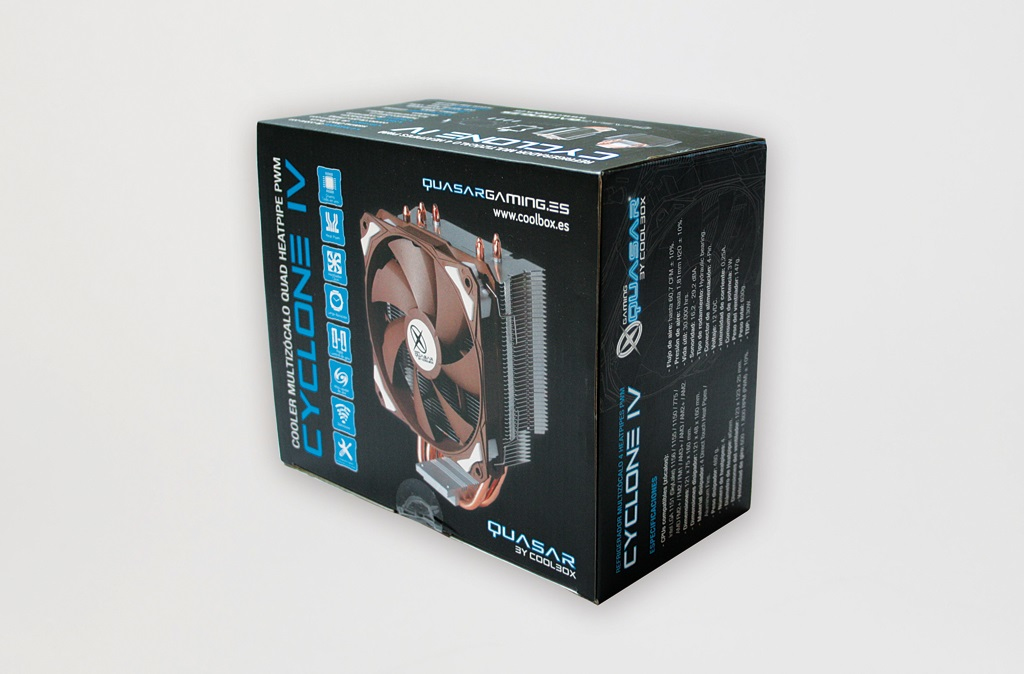 CoolBox VENQUACY4P Processor Cooler – image 4
