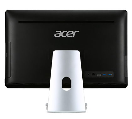Acer Aspire AZC-700-MB53 Intel® Celeron® N3150 48.3 cm (19″) 1920 x 1080 pixels All-in-One PC 4 GB DDR3L-SDRAM 1 TB HDD Windows 8.1 Black, Silver image 2