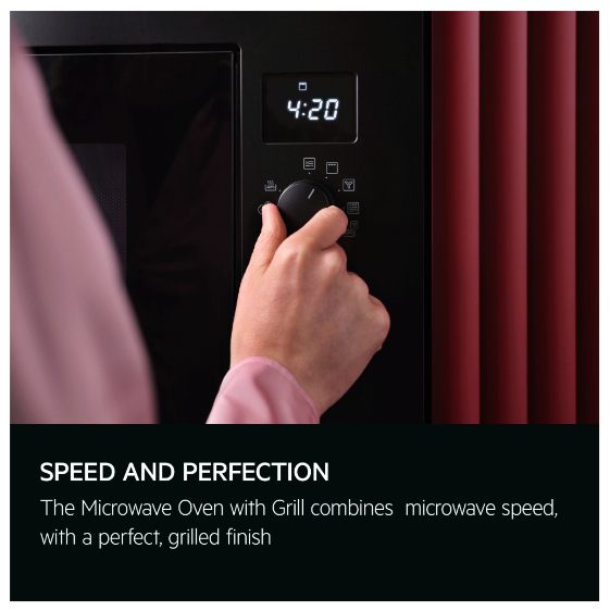 AEG OB6GM261UB Black Grill microwave Built-in – image 5