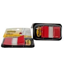 Banderitas 3M 680 Post It Rojo 12 Piezas c/50 Hojas c/u - 680-1