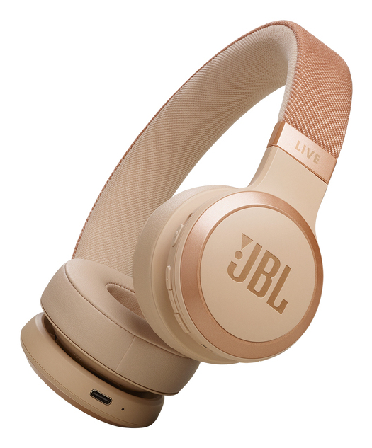 JBL Live 670NC Auricolare Wireless A Padiglione Musica e Chiamate Bluetooth Sabbia