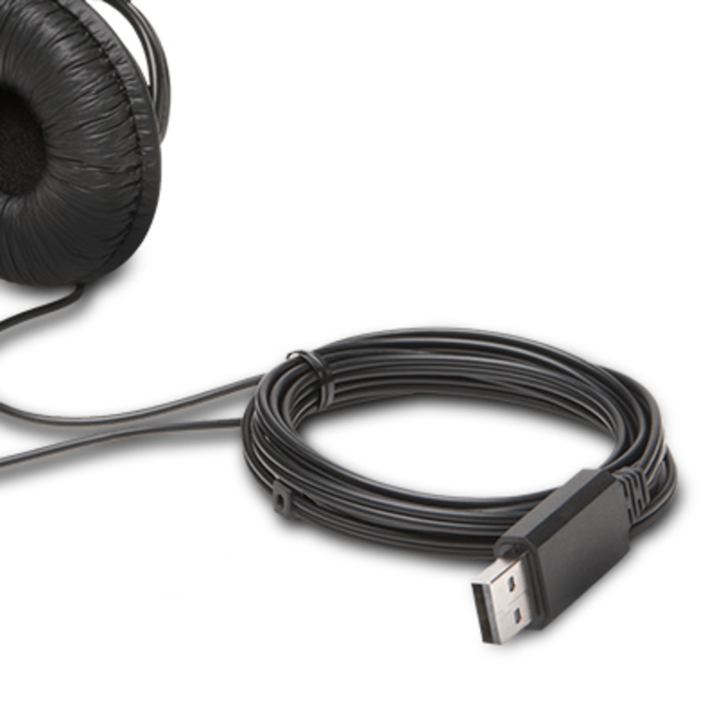 Kensington K97600WW headphones/headset Wired Head-band Music USB Type-A Black – image 3