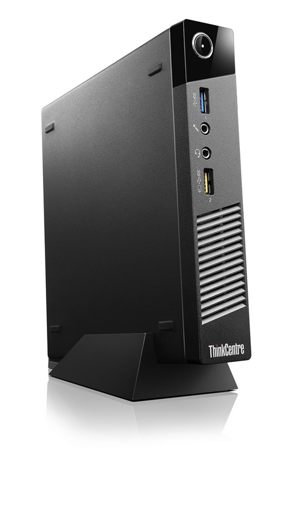 Lenovo ThinkCentre M93p Intel® Core™ i5 i5-4590T 8 GB DDR3-SDRAM 128 GB SSD Windows 7 Professional Mini PC PC Black image 3
