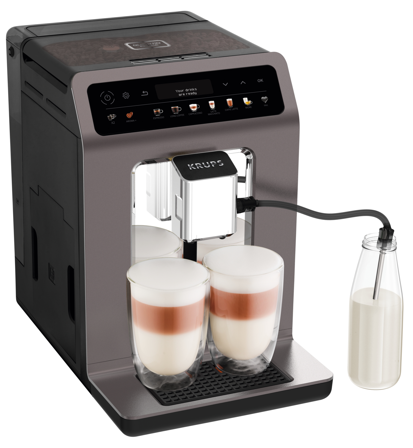 Krups Evidence EA895E Fully-auto Espresso machine