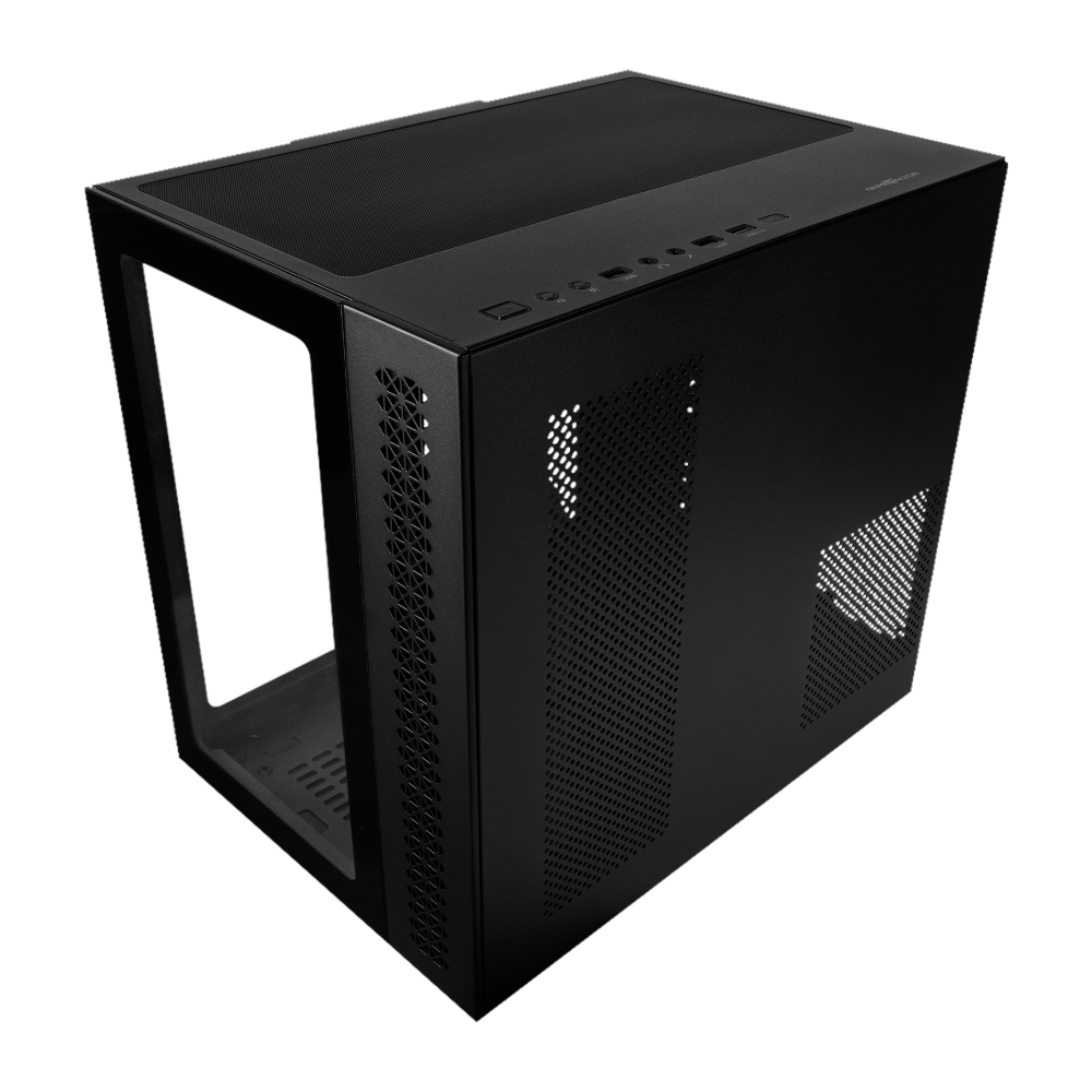 Gabinete Gamer Game Factor CSG700 - ATX/EATX/M-ATX/ITX - Panel Lateral - Negro - CSG700-BK