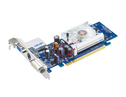ASUS EN7300GS/HTD/128M graphics card GDDR2