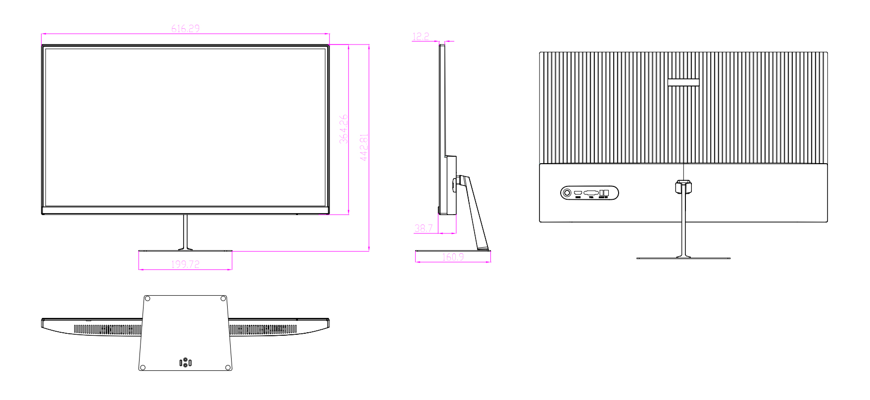 Dahua Technology DHI-LM27-C200 computer monitor – image 6