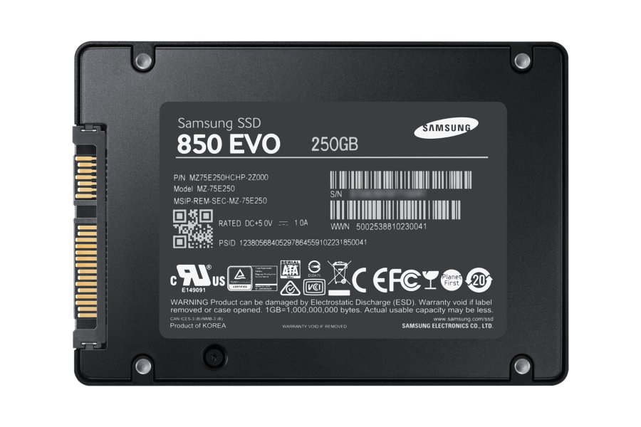 Samsung 850 EVO 250 GB 2.5″ Serial ATA III MLC image 10