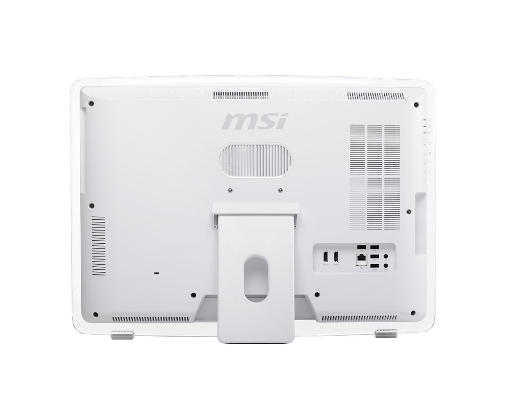 MSI Wind Top AE2282G-029EU All-in-One PC/workstation Intel® Core™ i3 i3-3240 54.6 cm (21.5″) 1920 x 1080 pixels Touchscreen 4 GB DDR3-SDRAM 1 TB HDD NVIDIA® GeForce® GT 630M Windows 7 Professional Wi-Fi 4 (802.11n) White image 3