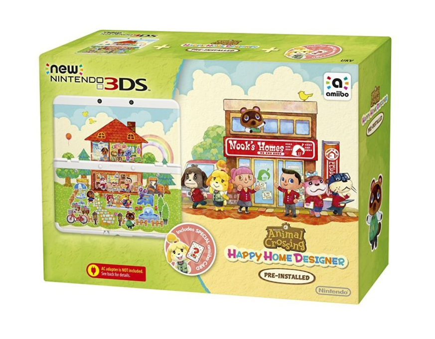 Nintendo New 3DS + Animal Crossing: Happy Home Designer Pack — vue 1 sur 6