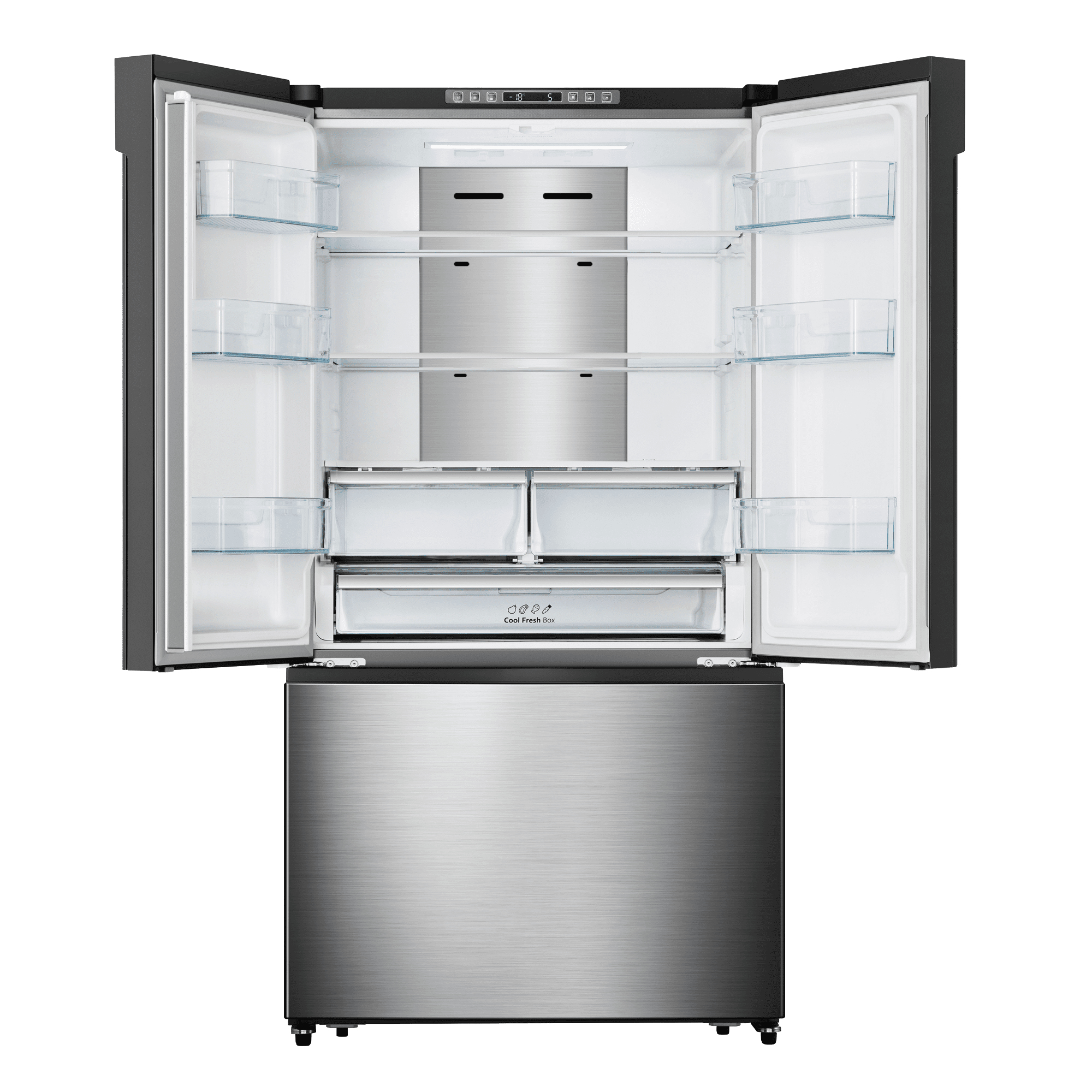 Hisense HMN544ISF side-by-side refrigerator Freestanding – image 2