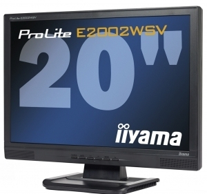 iiyama E2002WSV-B, 20" LCD Black – image 5