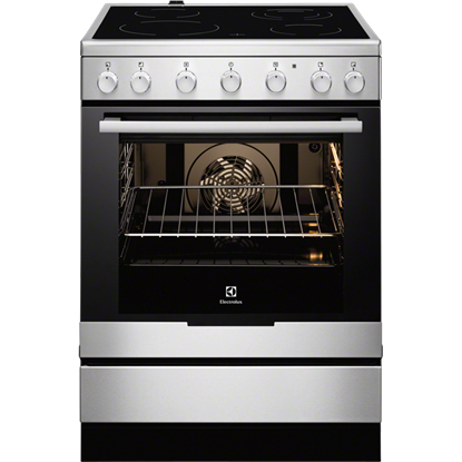Electrolux EKC6150AOX cooker Freestanding cooker Electric Ceramic hob Stainless steel