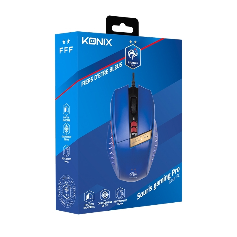 Konix 76791114972 mouse Gaming Right-hand USB Type-A 2500 DPI – image 5