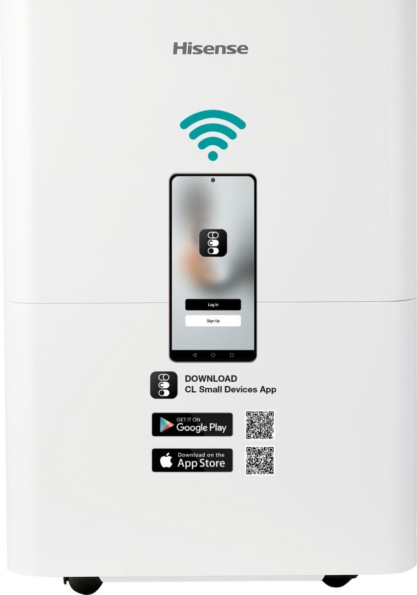 Hisense D20HW 4.2 L 40 dB 260 W White – image 6