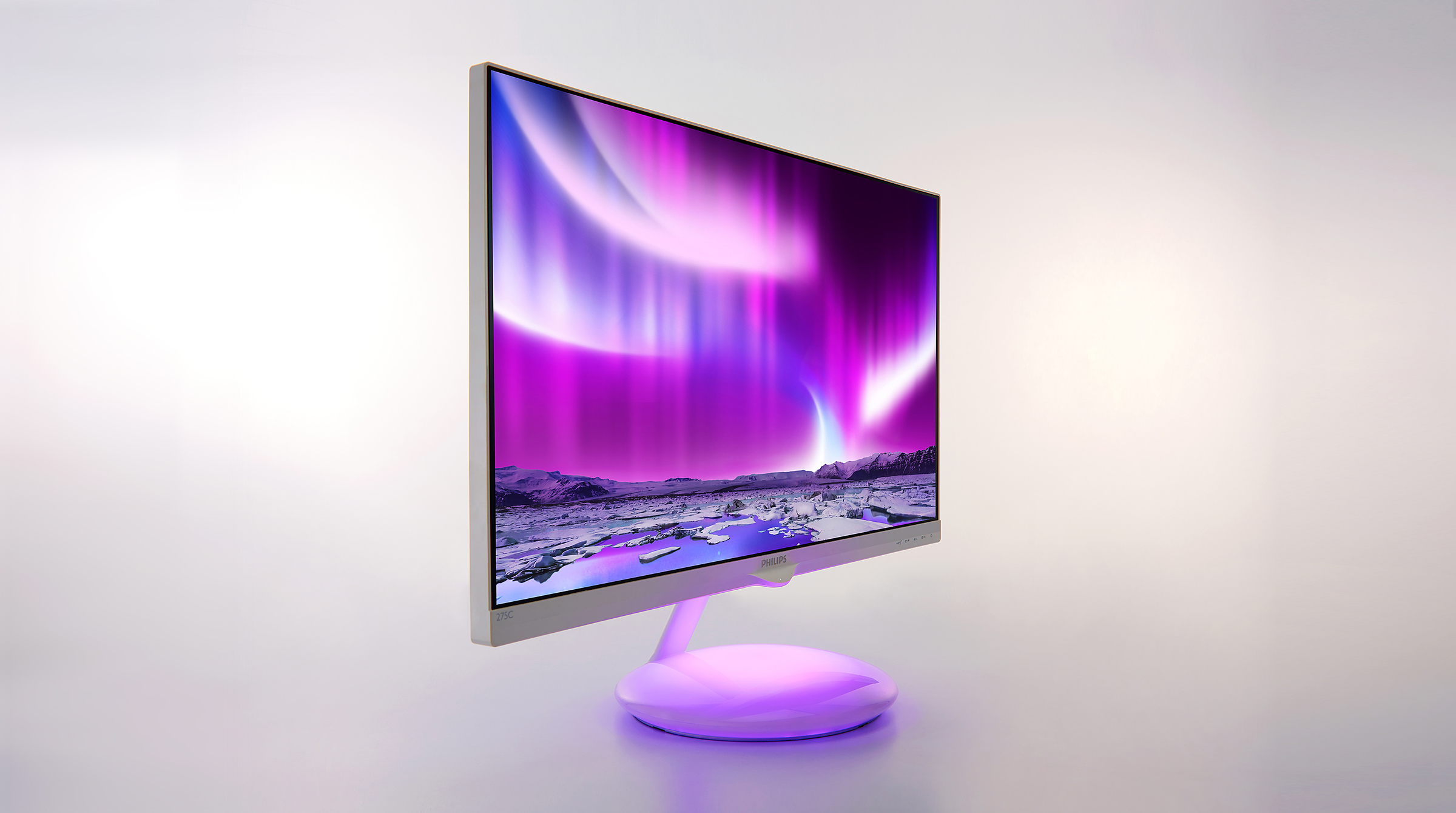 Philips Moda LCD monitor with Ambiglow Plus Base 275C5QHGSW/00 image 6
