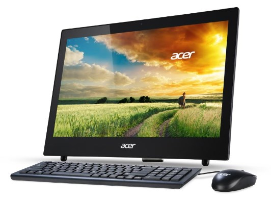 Acer Aspire AZ1-601-MW51 Intel® Celeron® N2940 47 cm (18.5″) 1366 x 768 pixels All-in-One PC 2 GB DDR3L-SDRAM 500 GB HDD Windows 8.1 Black image 1