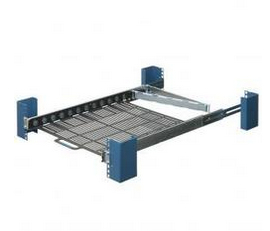 Origin Storage 1U Sliding Computer Shelves for 4-post racks / incl. CMA