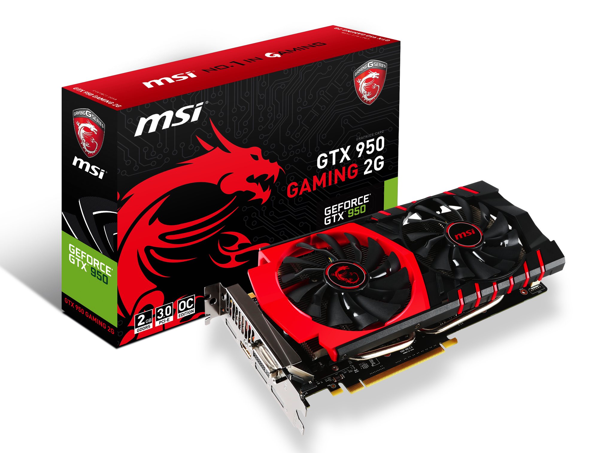 MSI GAMING GeForce GTX 950 2GB image 10