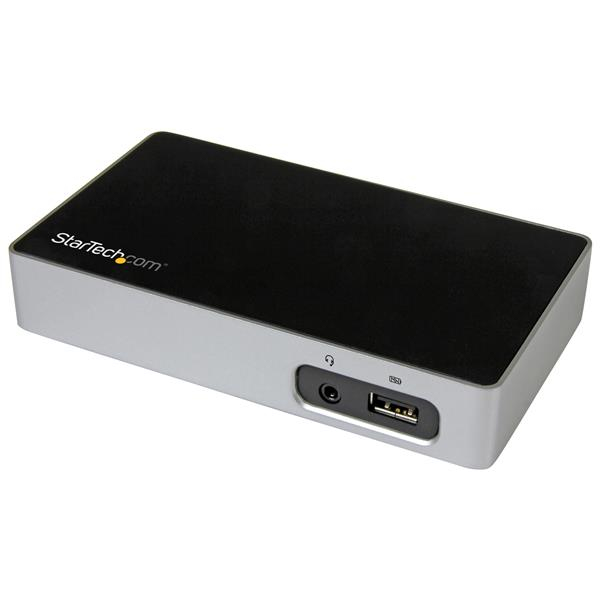 StarTech.com 4K DisplayPort-dockningsstation för bärbara datorer - USB 3.0