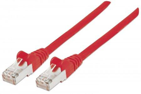 INTELLINET Patchkabel RJ45 SF/UTP Cat5e  5m Hebelschutz rot Patchkabel RJ45