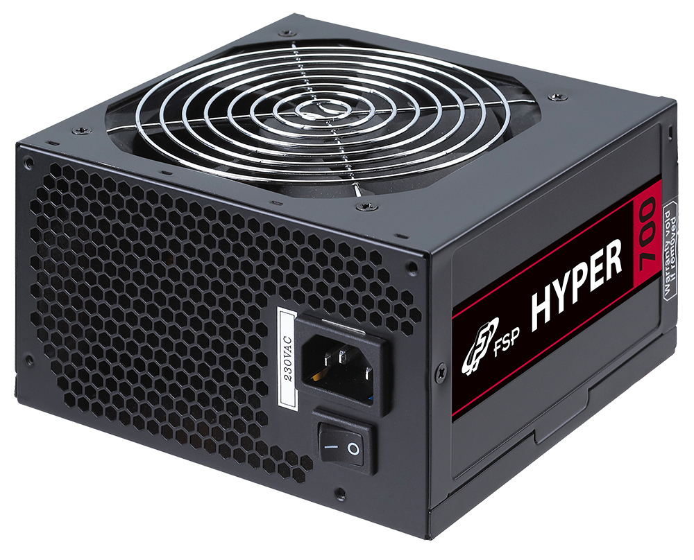 FSP Hyper S power supply unit 700 W 20+4 pin ATX ATX Black image 1