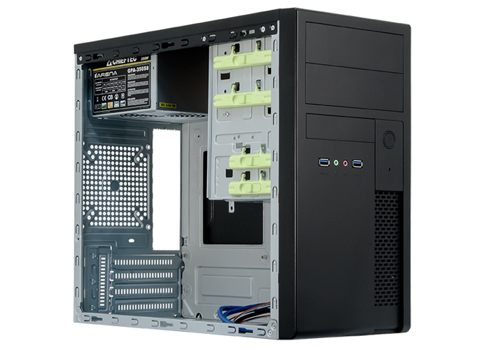 Chieftec XT-01B-350GPB computer case Mini Tower Black – image 6