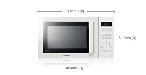 Samsung CE107V-W microwave – image 2
