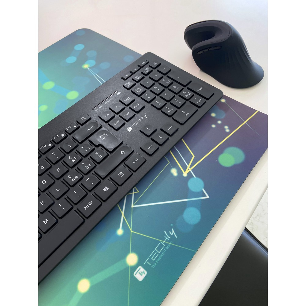Techly ICTWC006 keyboard Universal RF Wireless QWERTY Italian Black – image 7