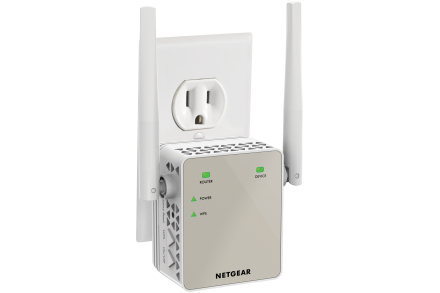 NETGEAR EX6120 - Wi-Fi range extender - Wi-Fi 5 - 2.4 GHz, 5 GHz