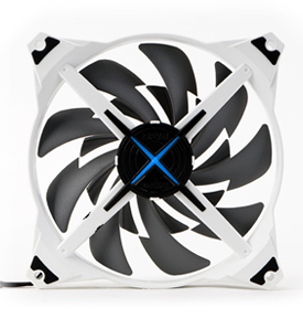Zalman ZM-DF14 Computer case Fan 14 cm Black, White image 1
