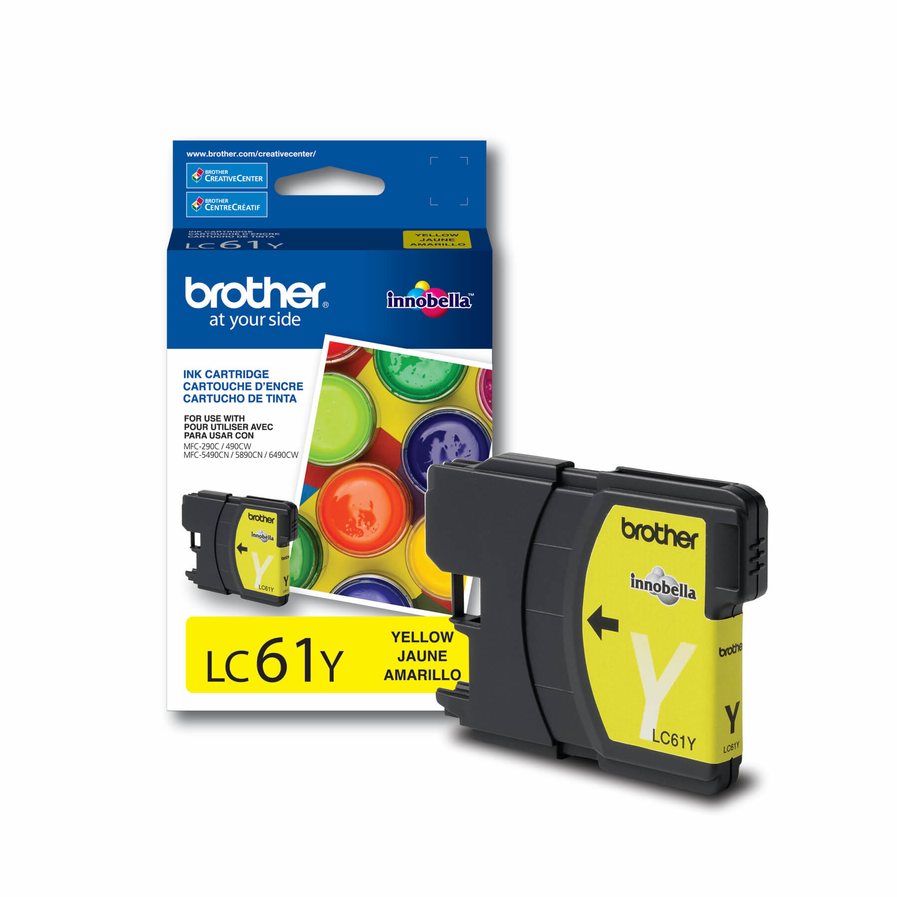 Brother LC-61YS ink cartridge Original Standard Yield Yellow – image 5