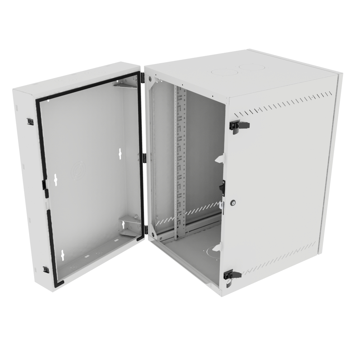 Vertiv VR Rack GL36WMCMS-W-SH-00-00 rack cabinet 19U Wall mounted rack White – image 3