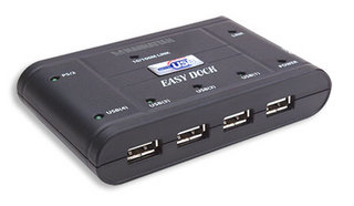 Manhattan 172905 laptop dock/port replicator Black – image 2