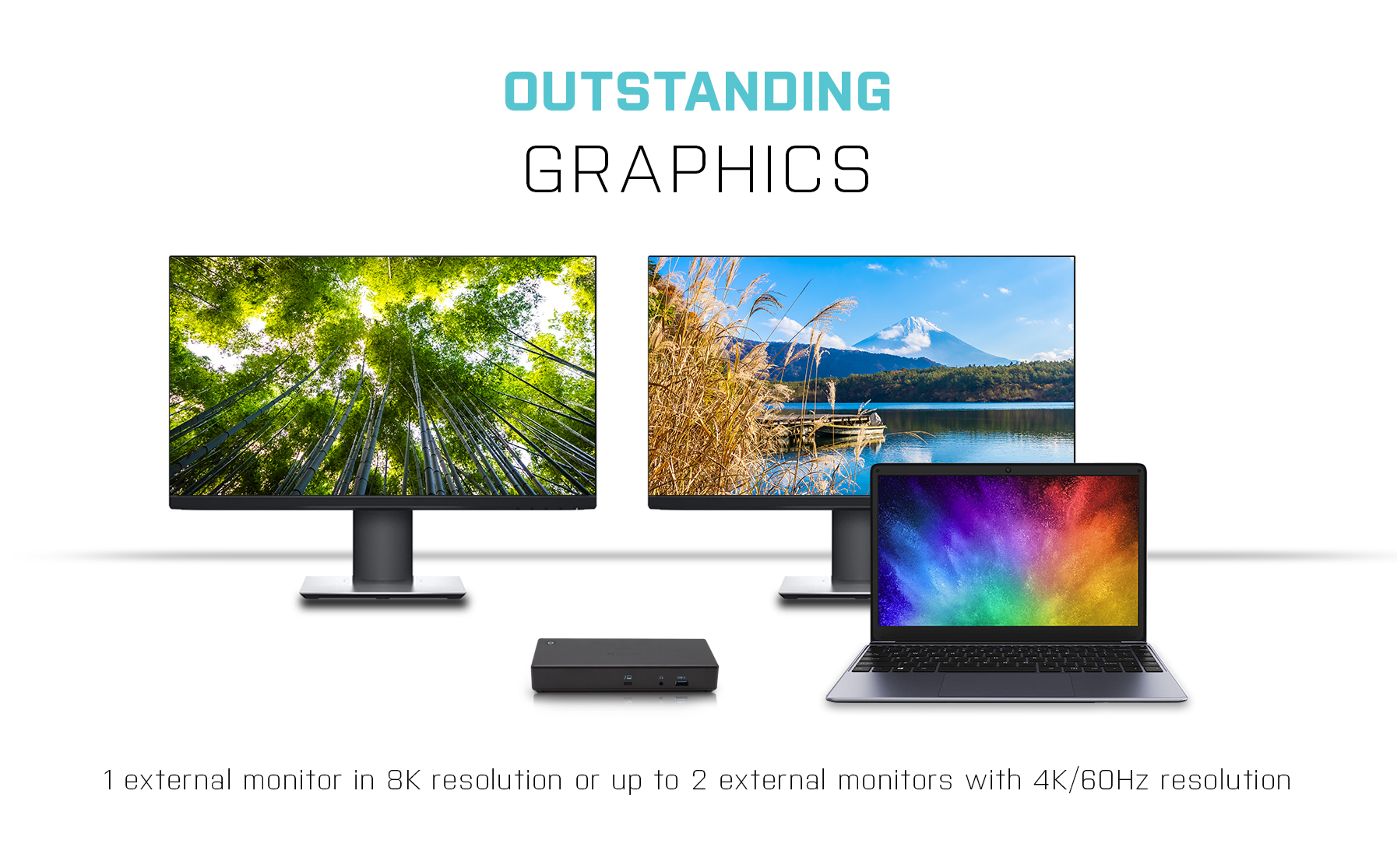 i-tec Thunderbolt3/USB-C Dual DisplayPort 4K Docking Station + Power Delivery – image 9