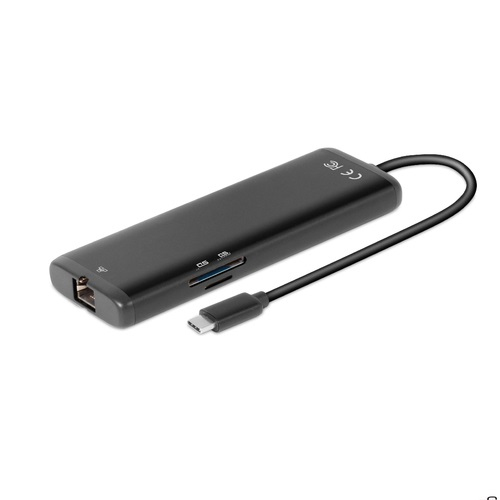 CLUB3D USB Gen 1 Type-C 8-in-1 MST Dual 4K60Hz Display Travel Dock – image 3