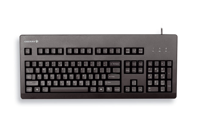 CHERRY G80-3000 keyboard USB US English Black