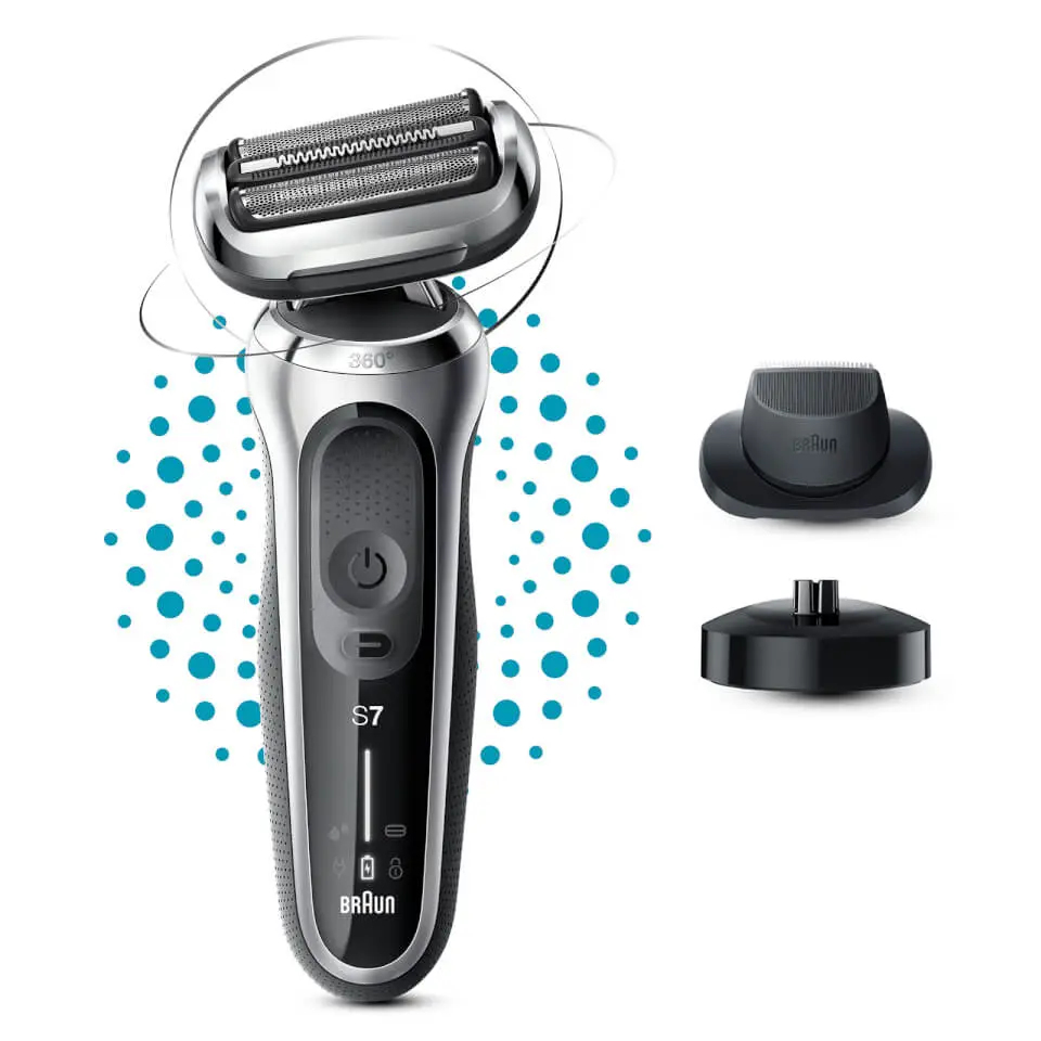 Braun Series 7 71-S4200cs Foil shaver Trimmer Black – image 2