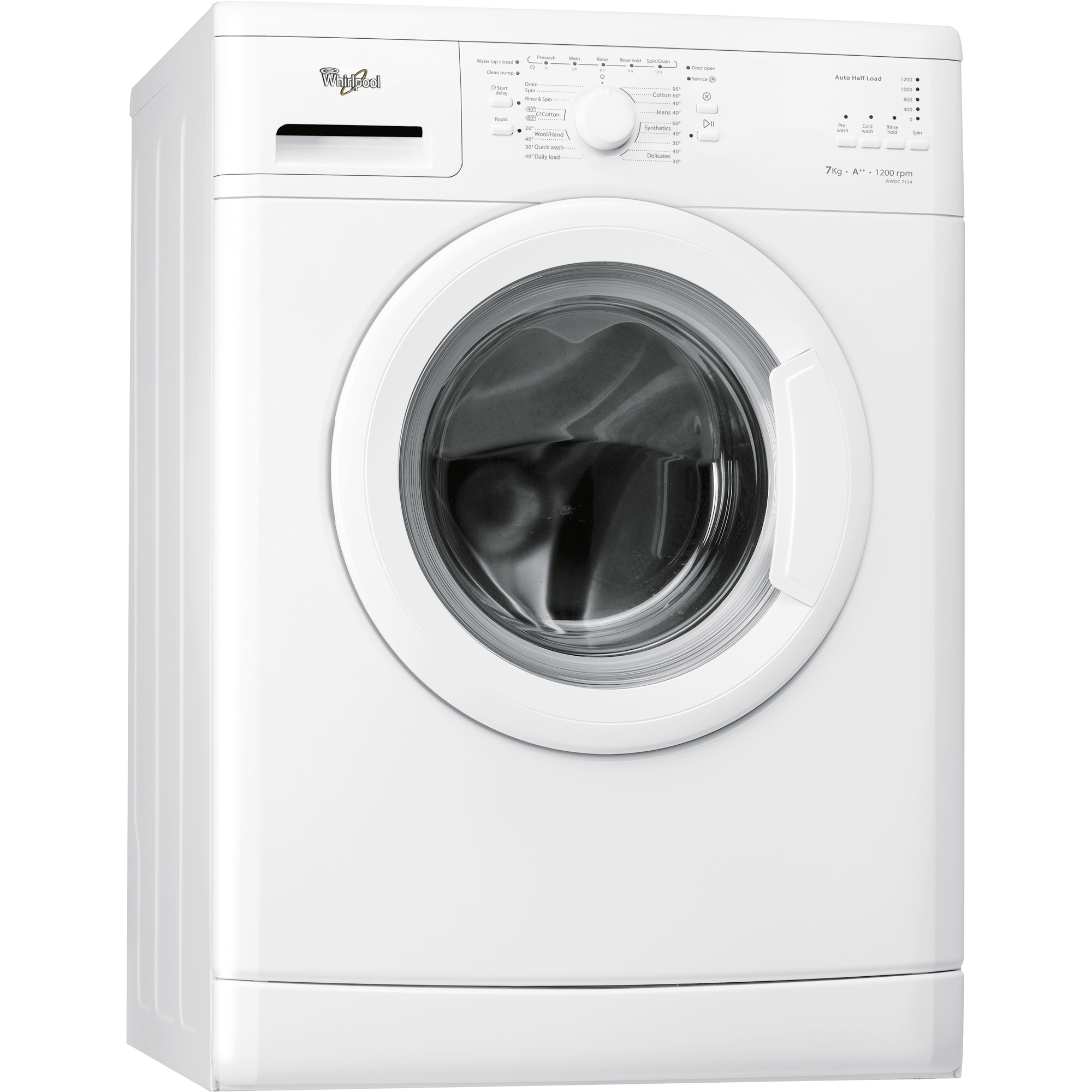 Whirlpool WWDC 7124 — vue 1 sur 1