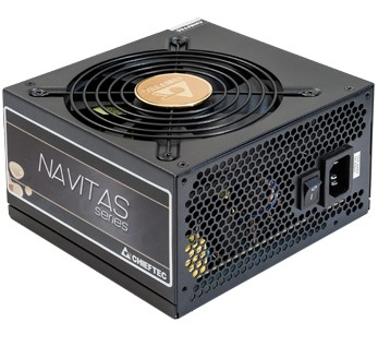 Chieftec Navitas power supply unit 450 W 24-pin ATX PS/2 Black image 1