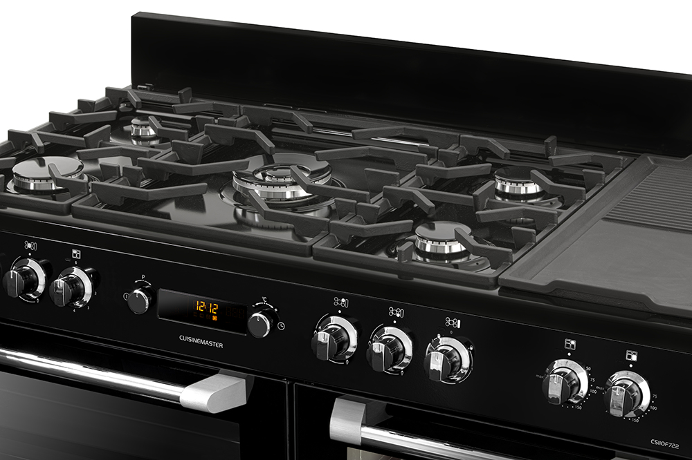 Leisure CS110F722K 110cm Dual Fuel Range Cooker with Three Ovens – image 2