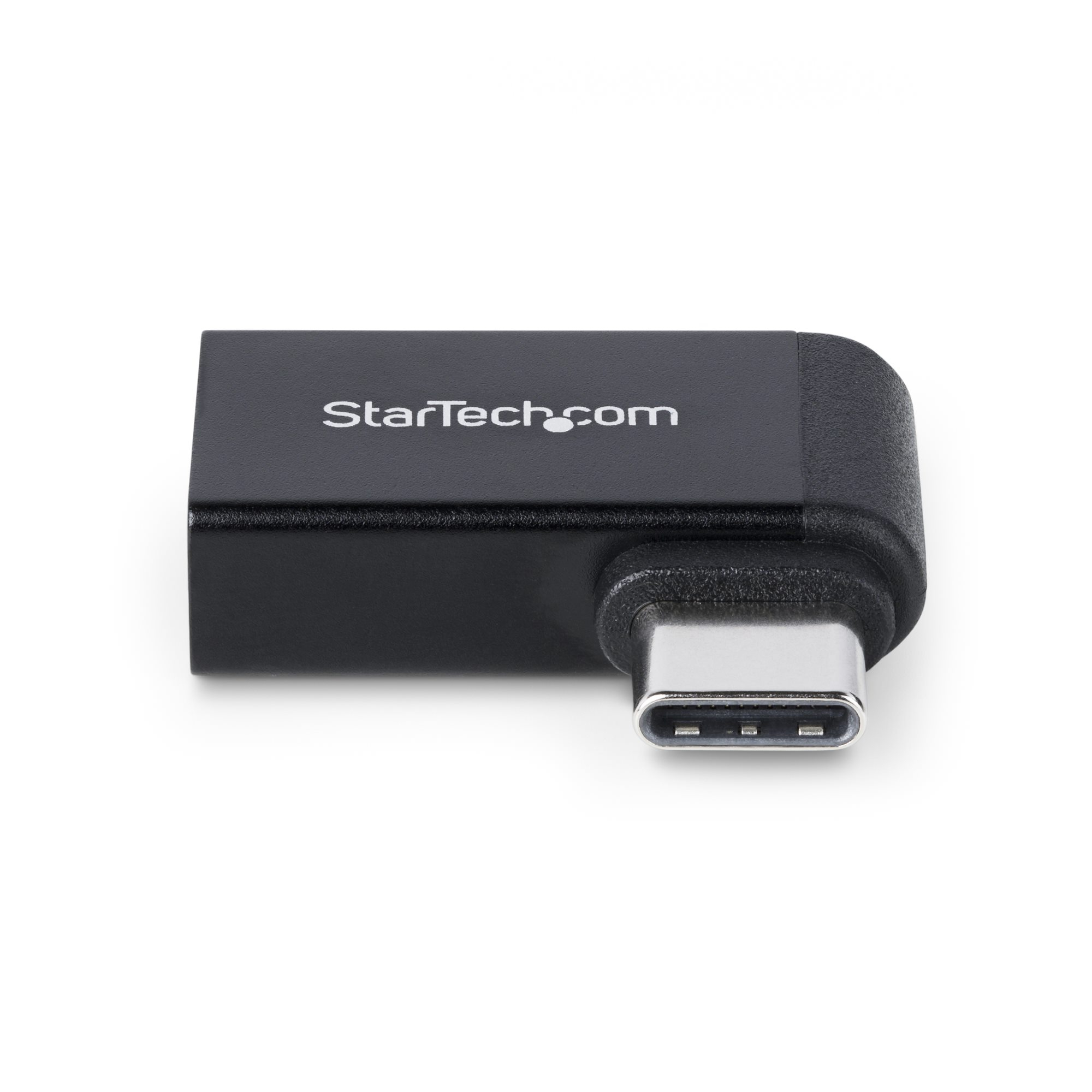 USB-C zu USB-A Adapter, Rechtwinklig, USB 5Gbps, 3A, USB-C Stecker auf USB-A Buchse Konverter, Robustes Metallgehäuse - Thunderbolt-Kompatibel