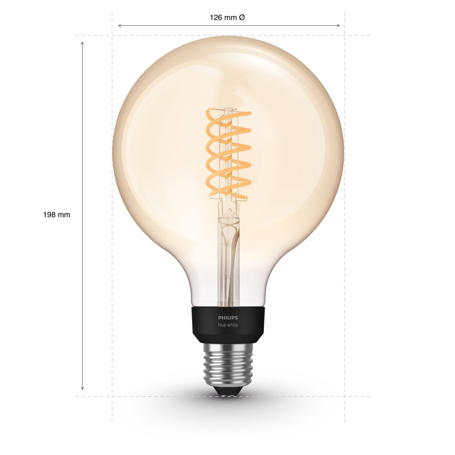 Philips by Signify Philips 1-pack G125 E27 Filament Globe – image 2