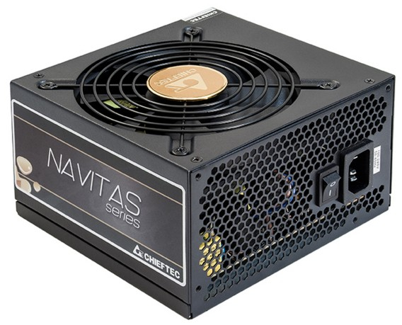 Chieftec Navitas power supply unit 550 W 24-pin ATX PS/2 Black image 3